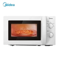 ไมโครเวฟ Midea M1-211A/213B เตาอบไมโครเวฟขนาดเล็กและรวดเร็วปุ่มหมุนสำหรับ20L ในครัวเรือน