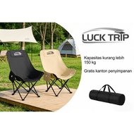 Luck Trip Outdoor Portable Chair G-63 Suitable for Camping and Picnic Ergonomic Design Comfortable &