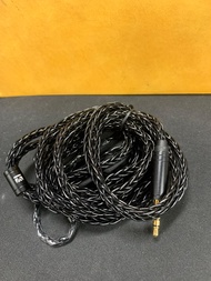 2M recessed IEM cable, 8-core, silver-plated, for KZ ZS10 PRO, ZSN PRO, CRA, KBEAR ST12 Plus  Kabel 