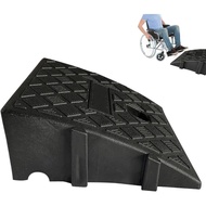 Curb Ramp, Door Step Ramp 7cm High Mobility Scooter Ramps, Heavy Duty Mobility Threshold Ramps, Port