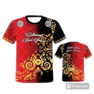 Gawai Shirt / T-Shirt Gawai Tshirt / Microfiber Jersey / Jersey Sublimation / Tshirt Jersey