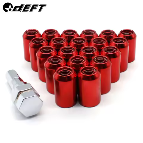 DEFT M12x1.5 M12X1.25 Racing Car Wheel Lug Nuts Wheel Rims Lug Nuts Car Accessories Stainless Steel