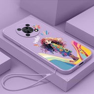 Casing Honor X9A 5G Honor X9B 5G Honor X8A Honor X8B Honor X7A Honor X7B phone case hello girl Softc