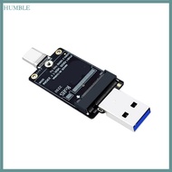 humb M 2 NVME SSD Enclosure 10Gbps Type C USB A to NVME M 2 SSD External Enclosure Adapter Support f