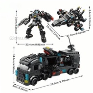 OWLLADE Building Blocks Toys for Adult Kids Birthday Gift XYWJ-8577 in Black
