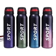 TERMOS 681-7B ~ THERMOS GRADATION FLASK STAINLESS METALIC SPORT DRINKING BOTTLE 500ML