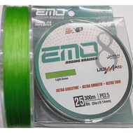 EXP EMO 8X 300m Jigging Braided Fishing Line Ultra Sensitive Smooth Thin Strong PE Multifilament Dur