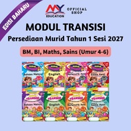 [MyEducationBooks] MODUL TRANSISI: Buku Persediaan Murid Tahun 1 Sesi 2027 (Umur 4-6) Buku Asas Awal
