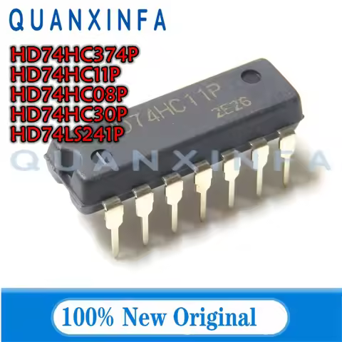 10PCS HD74LS04P HD74HC374P HD74HC11P HD74HC08P HD74HC30P HD74LS241P HD74LS04P 74LS04 74HC374 74HC11