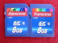 【台南】Transcend 創見 8GB SDHC Class 6 記憶卡