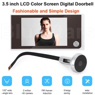 3.5 inch Video peephole Digital Door Camera Doorbell 120 Degree Angle Peephole Viewer video Eye Door