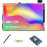 3.5inch Touch Screen Compatible with Raspberry Pi 5/Pi 4B/3B+/3B/Zero/Pi Zero 2W/Zero W/Zero WH/CM5/