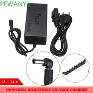 PEWANY1 Laptop Power Adapter, 96W 12-24V Laptop Charger Adapter, Travel Adjustable Voltage Portable 