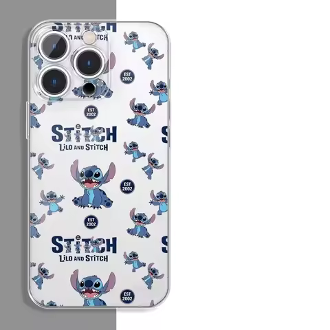Full Screen Cute Stitch Phone Case For Infinix Note 50S 12 G96 VIP 11 Pro Zero 20 30 Hot 10 10i 11 1