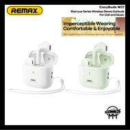 Remax Cozybuds W27 True Wireless Earbuds Music Cute Mini Earbuds Bluetooth Earbuds Remax Earbuds