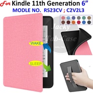 For kindle 11th Generation 2024 2022 6" E-book Basic kindle Kids RS23CV C2V2L3 Handheld Case Soft Cl