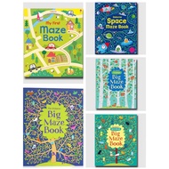 [SG STOCKS] Usborne Big Maze Book | My First Maze Book | Space Maze Book | Second & Third Maze Book