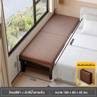 REX เตียงพับ เตียงเสริมสำหรับพักกลางวันที่บ้าน เตียงเดี่ยวเสริมสำหรับสำนักงาน เตียงคู่สำหรับอพาร์ตเม