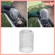 [SUNAGE]Metal Mesh Gutter Leaf Debris Mud Trap Guards Drain Pipe Cover Downpipe
