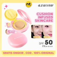 Azarine Covermatte Sunscreen Cushion 11gr SPF 50 PA++++ - Flawless Matte, Light, Zero Oxidation