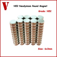 1pcs N52 Grade Neodymium Round Magnet 6*3mm For 3D Printer