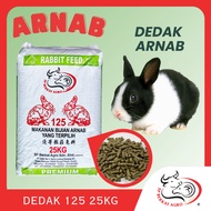 [25KG] DEDAK ARNAB 125 / PREMIUM RABBIT FEED