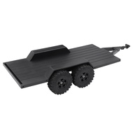 Retail RC Crawler Utility Trailer with Hitch for 1/18 RC Crawler Car TRX4M Upgrade Parts