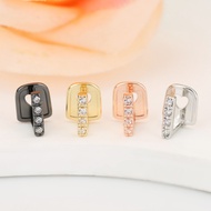 Hip Hop Trendy Single Big Golden teeth Diamond Braces teeth grills teeth Decoration teeth Decoration