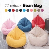 READY STOCK MALAYSIA  XXL Premium Bean Bag Lazy Sofa Colourful Chair Cover Kerusi Malas Bean Bag Murah