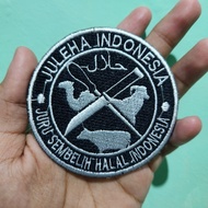 Juleha Indonesia Logo Embroidery Emblem 6cm 8cm