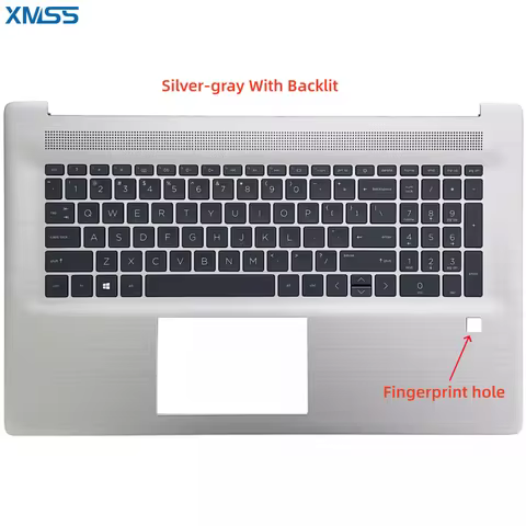 New Laptop Palmrest Upper Case with Keyboard For HP 470 G8 17-CN 17-CP 17s-cu M50458-001
