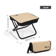 BSWOLF Outdoor Camping Chair Portable Folding Stool Lightweight Beach Fishing Chair Hiking Travel