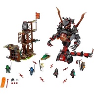 738PCS Dawn of Iron Doom;Building Blocks Compatible with 70626 Lego ninjago Kids Educational Toys Bi