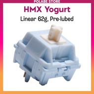 HMX Yogurt Cheese Cloud linear switch mechanical keyboard Switch HMX Yogurt prelube smooth typing Po