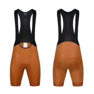 Monton Men Bib Shorts Cycling Skull Brown