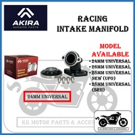 AKIRA RACING INTAKE MANIFOLD 24MM UNIVERSAL / 26MM UNIVERSAL / 28MM UNIVERSAL NEW (UFO) / 28MM UNIVE