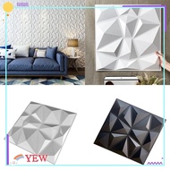 YEW  Wall Sticker, Decorative Art Wall Panel, Wall Renovation with Diamond Design  Wall Tiles Home Decor Wall Paper Living Room Bathroom Kitchen