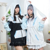 原創三麗鷗SANRIO授權大耳狗喜拿條紋耳朵假兩件連帽外套JJ5079