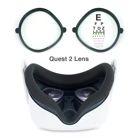 VR Headset Myopia Glasses For Oculus Quest 2 Lens Inserts VR Prescription Lenses Anti Blue Light Mag