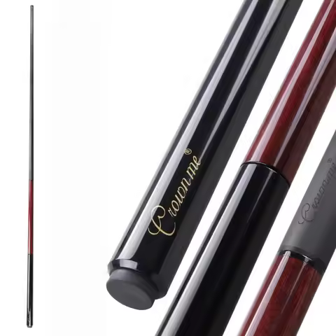 Professional 13mm 55 Inches Carbon Fiber Jump Break Cue 3 Section Quick Release Low Deflection Pool
