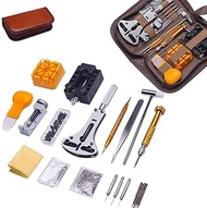 149 Pcs Watch Repair Tool Kit, Case Opener Spring Bar Watch Band Link Tool Set with Carrying Bag, Replace Watch Battery Helper Multifunctional Tools