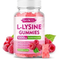 L-Lysine 1000mg Gummies, Lysine Supplement for Adults & Kids, Essential Amino Acid Supplement for Li
