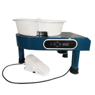 LCD Type Pottery Machine Pottery Bar Pedal Handmade Children's Pulling Embryo Machine Double Control