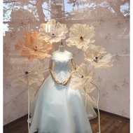 Set of 6 or 4 flowers to decorate film studios, wedding photo shops, showrooms, shops, photography, 