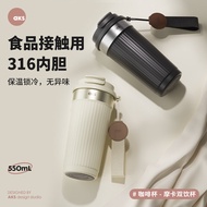 AKS316保温杯 316 Tumbler Kotak Makan Panas保温杯 Tumbler Minuman Kopi Travel Straw Wanita 2025 Terbaru Can