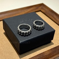 Chrome hearts 雙層十字花扳指戒指