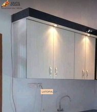 Kitchen Set Minimalis Non Rakitan Harga Per Unit Bukan Per Meter Sudah Dilapisi Anti Panas Dan Gores