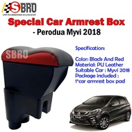 Perodua Myvi 2017-2019 Gear Up OEM Car Armrest Car Console Box Car Storage