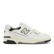 Retro basketball shoes New Balance 550 Unisex black white