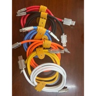 3in1 120W metal cable charging Cable makapal fast charging